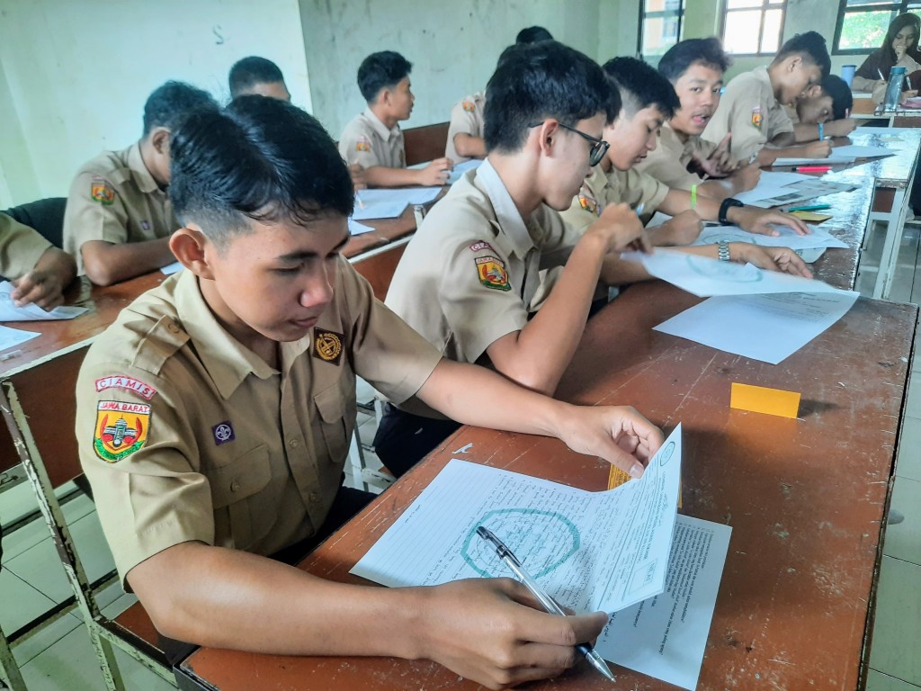 ASAS 2024: Santri Persis 109 Kujang Jalani Asesmen Sumatif Akhir Tahun