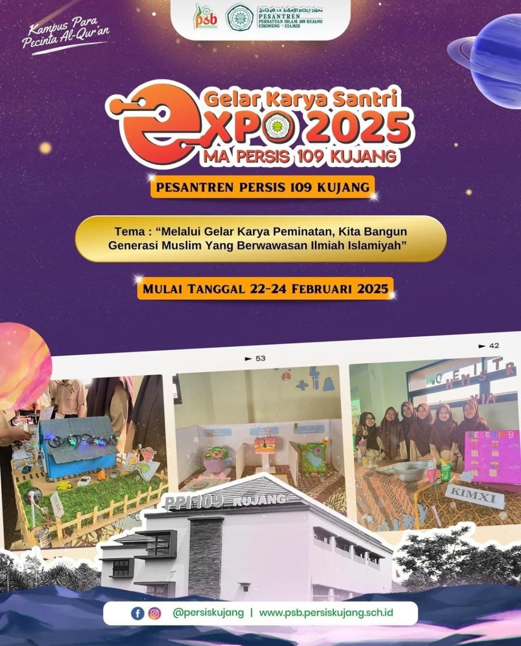 Kreativitas Santri Tersaji dalam Gelar Karya Expo 2025 MA Persis 109 Kujang