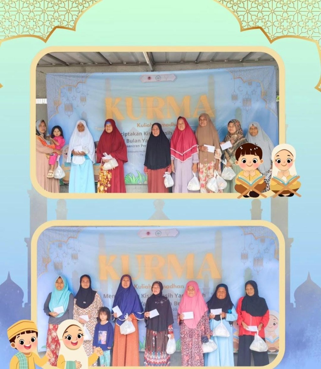 KURMA Hari ke-7: Santri Persis 109 Kujang Tebar Kasih Lewat Baksos Ramadhan