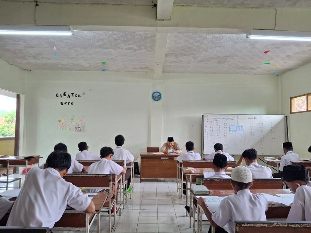 Santri Pesantren Persis 109 Kujang Siap Jalani ASAT dengan Semangat dan Disiplin