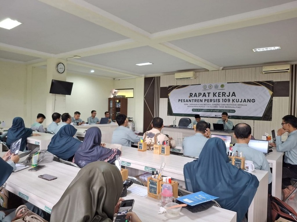 Matangkan Langkah Strategis: Pesantren Persis 109 Kujang Susun Program Kerja Tahun Ini