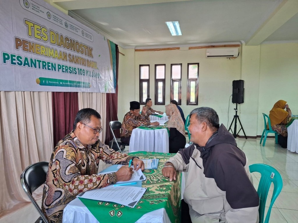 Gerbang Seleksi Santri: Tes Diagnostik Pesantren Persis 109 Kujang Resmi Dilaksanakan