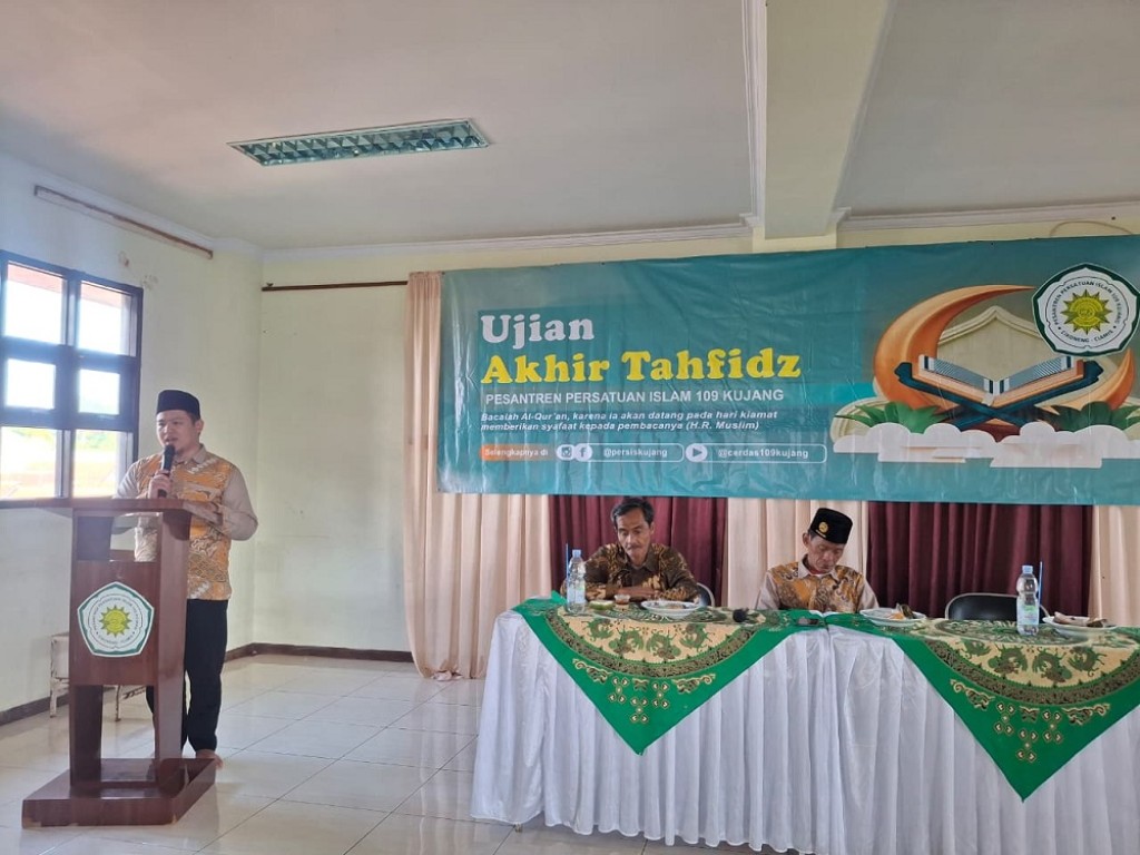 Menjaga Amanah Al-Qur’an: Pembukaan Ujian Tahfizh Kelas 12 Mu’allimin Persis 109 Kujang