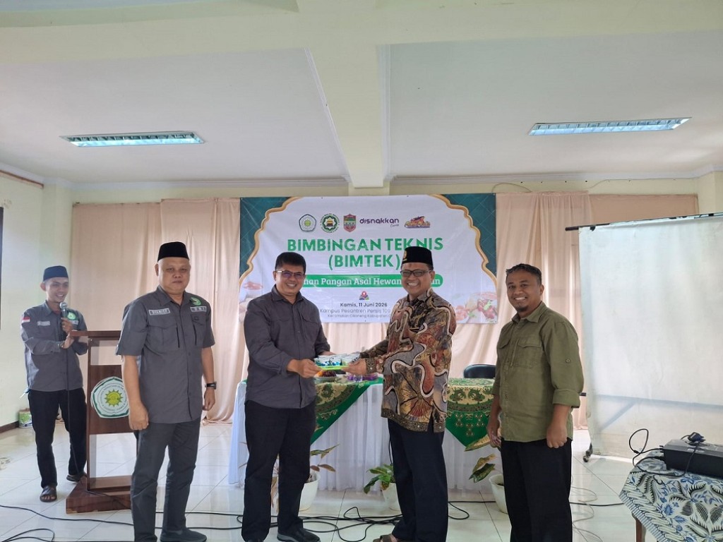 Menuju Pengelolaan Pangan yang Aman dan Higienis, Asatidzah Pesantren Persis 109 Kujang Ikuti Bimtek Pengolahan Pangan Asal Hewan