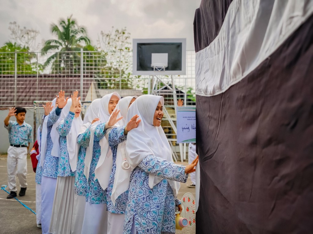 Belajar Makna Perjalanan Suci, Pesantren Persis 109 Kujang Bekali Santri Kelas XII dengan Praktik Manasik Haji dan Umrah